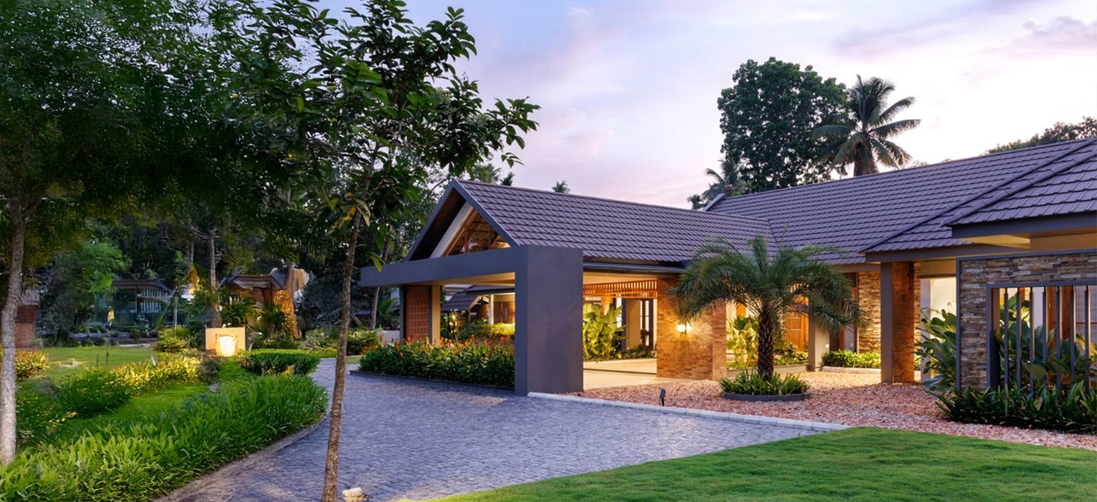 Image of Elegant European Charm with Vienna Roof Tile